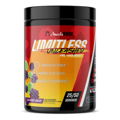 MUSCLE RAGE - LIMITLESS UNLEASHED 350G