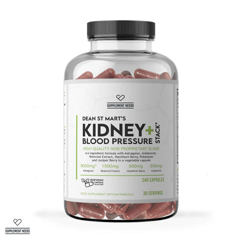 SUPPLEMENT NEEDS - KIDNEY & BLOOD PRESSURE STACK 240 CAPS