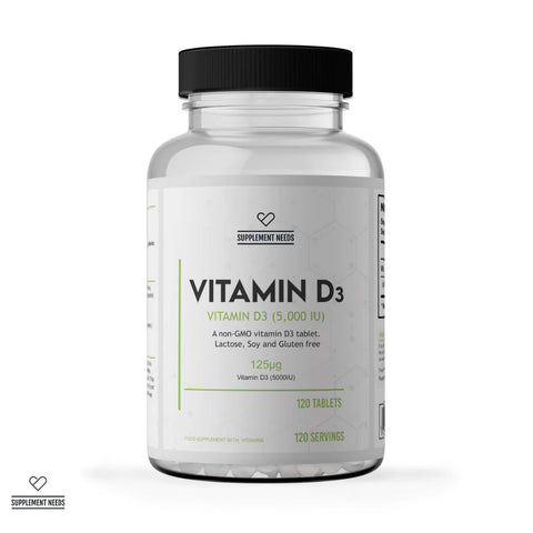 SUPPLEMENT NEEDS - VITAMIN D3 (120 CAPS)
