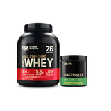 OPTIMUM NUTRITION - GOLD STANDARD 100% WHEY 2.27KG (FREE ELECTROLYTE)