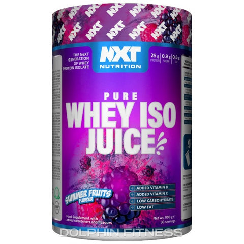 NXT NUTRITION - WHEY ISO JUICE 900G + FREE CREATINE CAPS